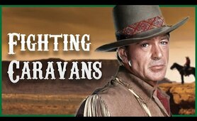 Fighting Caravans - Full Lentgh Movie in English | Colorized | Gary Cooper
